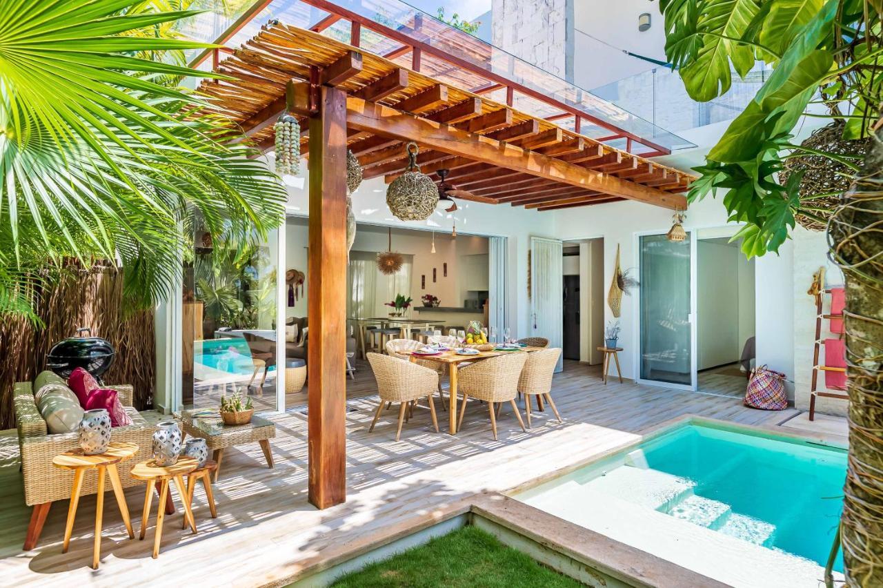 Chic & Mexican Villa, A True Oasis Pool, Security Tulum Ngoại thất bức ảnh