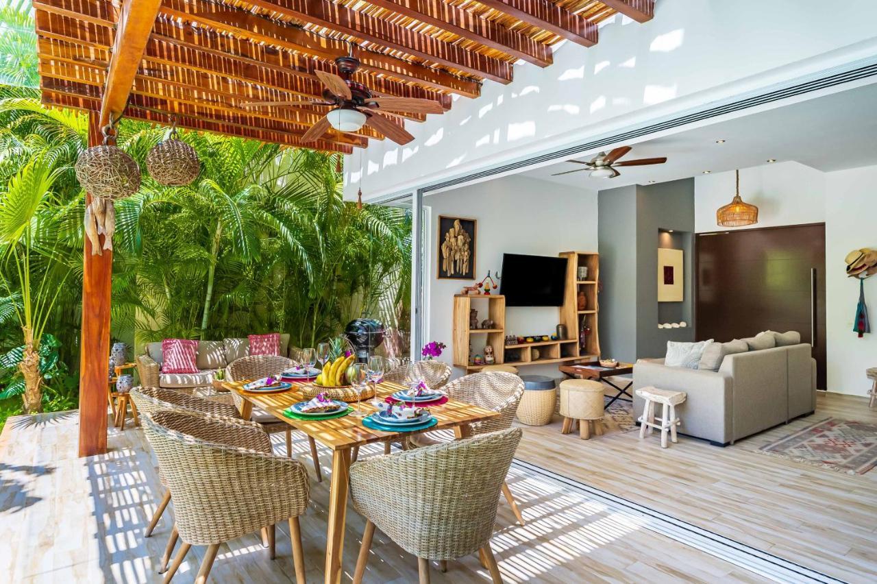 Chic & Mexican Villa, A True Oasis Pool, Security Tulum Ngoại thất bức ảnh