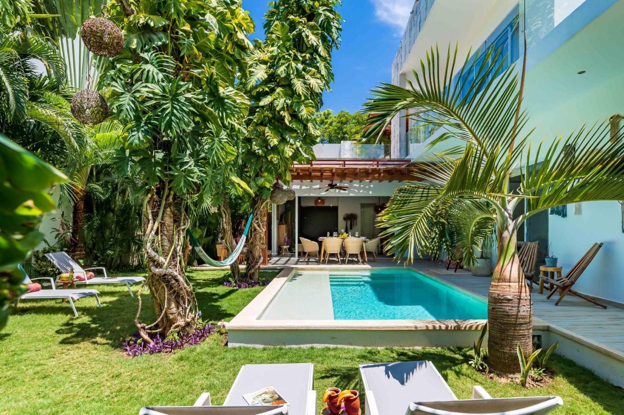 Chic & Mexican Villa, A True Oasis Pool, Security Tulum Ngoại thất bức ảnh