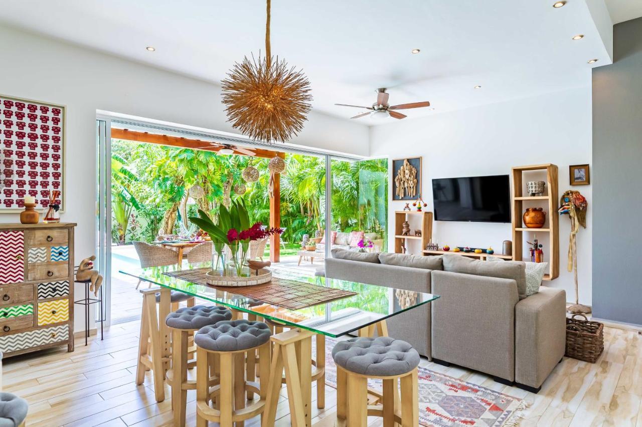 Chic & Mexican Villa, A True Oasis Pool, Security Tulum Ngoại thất bức ảnh