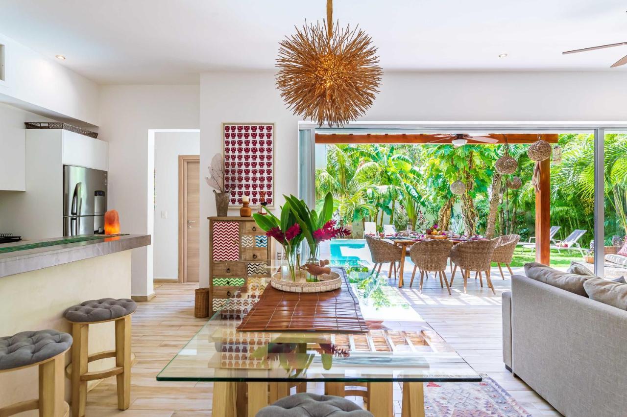 Chic & Mexican Villa, A True Oasis Pool, Security Tulum Ngoại thất bức ảnh